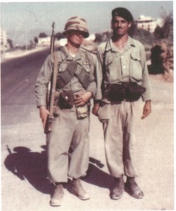 American and Lebanese soldiers. National Archives