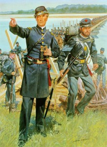 Civil War uniforms. US Army Photo