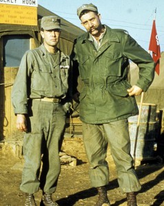 U.S. Army combat fatigues, Korean War (Canadian officers pictured...)